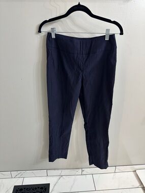 Tribal Navy Blue Slim Trousers